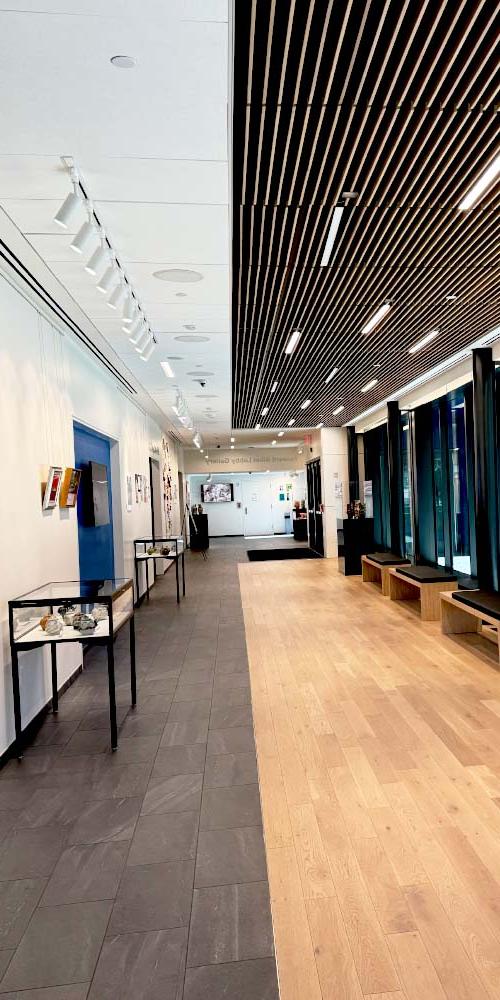 Poly Arts center gallery interior